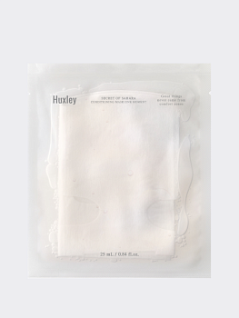 Укрепляющая тканевая маска с растительными экстрактами Huxley Conditioning Mask One Moment
