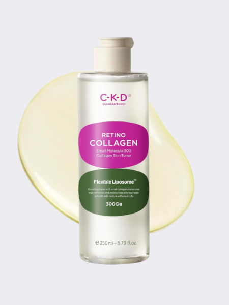 Обновляющий тонер с коллагеном и ретиналем CKD Retino Collagen Small Molecule 300 Collagen Skin Toner