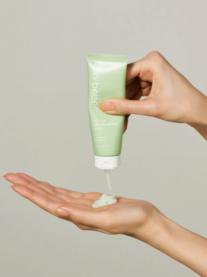 Балансирующий капсульный крем с керамидами VVBETTER Jeju Yuja Cera Balancing Cream