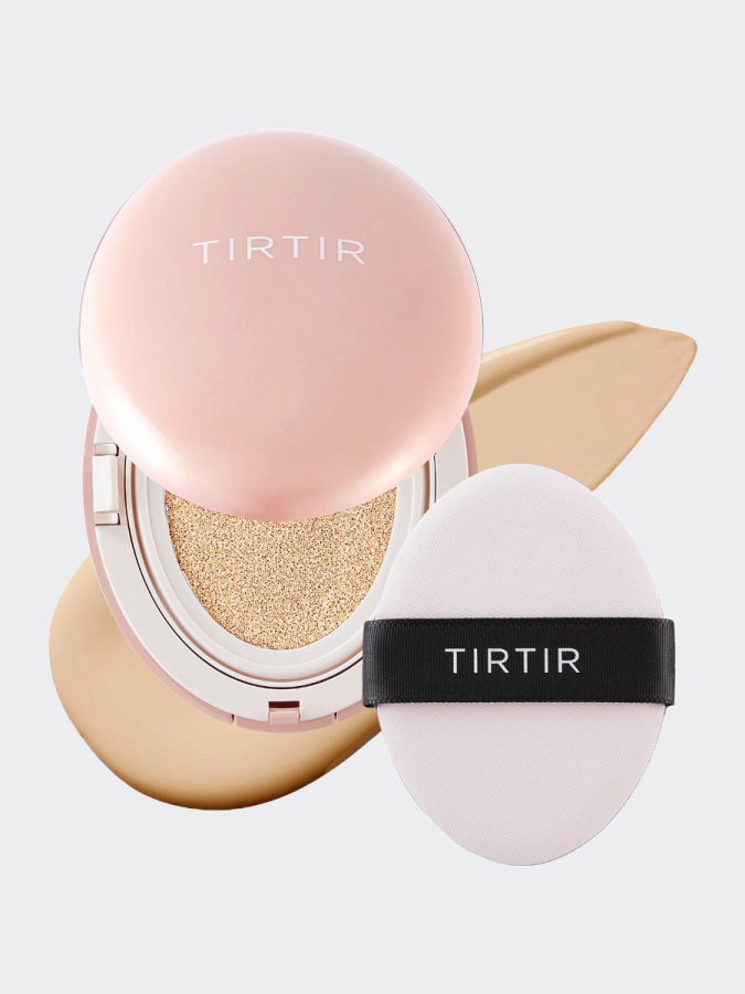 Тональное средство со стойким матовым финишем TIRTIR Mask Fit All-Cover Cushion 17W French Vanilla