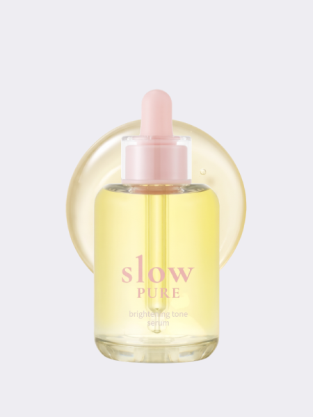 Осветляющая сыворотка для лица с витамином С slowpure Brightening Tone Serum