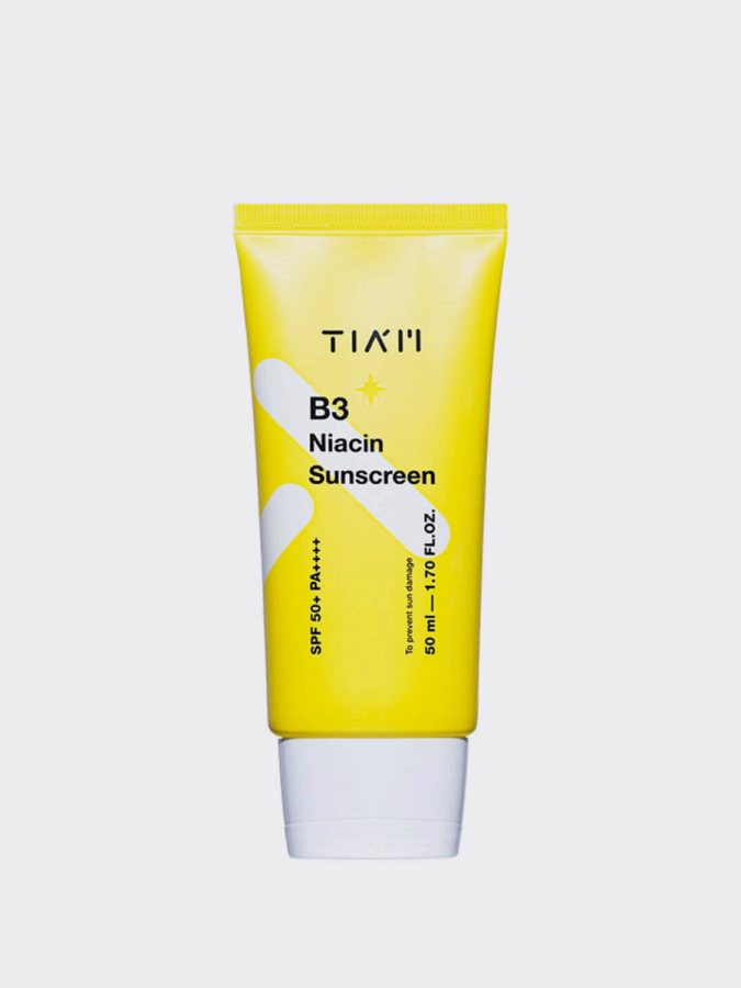 Солнцезащитный крем с ниацинамидом TIAM B3 Niacin Sunscreen SPF50 PA++++