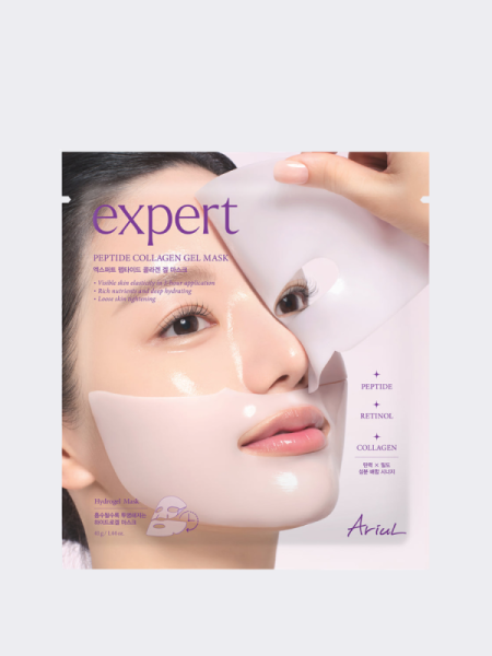 Разглаживающая гидрогелевая маска с коллагеном и пептидами Ariul Expert Peptide Collagen Gel Mask
