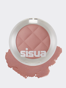 Кремовые спрессованные румяна UNLEASHIA Sisua Butter Waffle Dough Blusher #4 Rose Chocolate Mousse