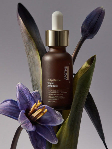 Антиоксидантная ампульная сыворотка с экстрактом черного тюльпана APOTHE Tulip Barrier Vegan Ampoule Антиоксидантная ампульная сыворотка с экстрактом черного тюльпана APOTHE Tulip Barrier Vegan Ampoule