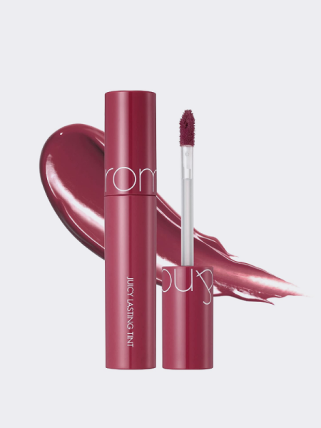 Сочный глянцевый тинт для губ с фруктовым оттенком инжира rom&nd Juicy Lasting Tint 06 FigFig