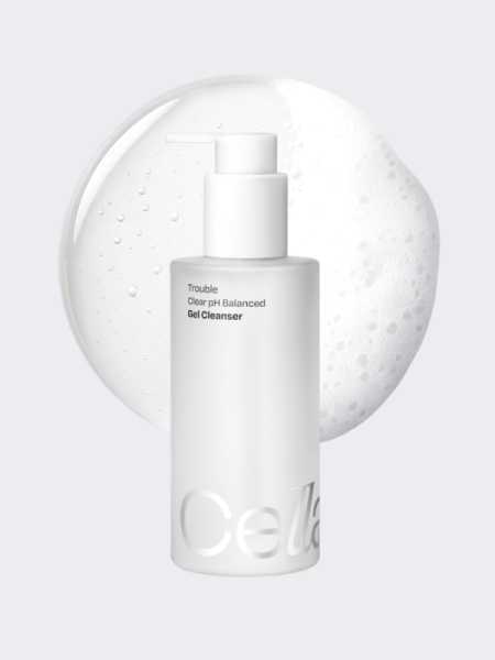 Очищающий гель для сужения пор с кислотами Celladix Trouble Clear pH Balanced Gel Cleanser