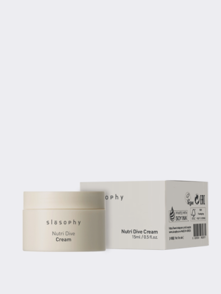 Нежный питательный крем для лица с экстрактом нутовых бобов TRAVEL Slosophy Nutri Dive Cream