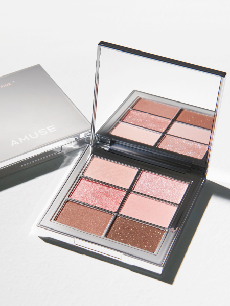 Палетка теней для век AMUSE Eye Vegan Sheer Palette 02 Sheer Pink