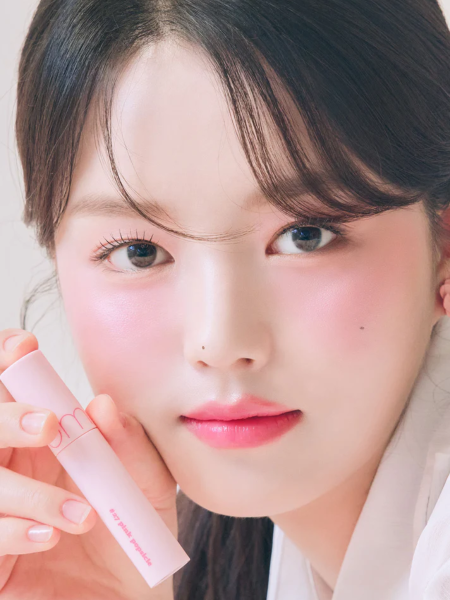 Сочный глянцевый тинт для губ с оттенком розового леденца rom&nd Juicy Lasting Tint 27 Pink Popsicle