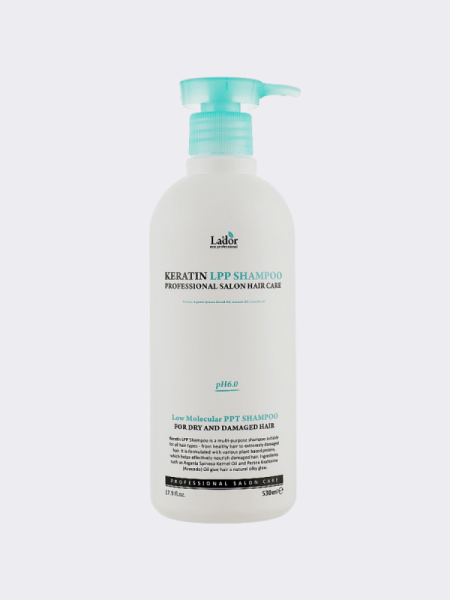 Питательный кератиновый бесщелочной шампунь La’dor pH6.0 Keratin LPP Shampoo Питательный кератиновый бесщелочной шампунь La’dor pH6.0 Keratin LPP Shampoo