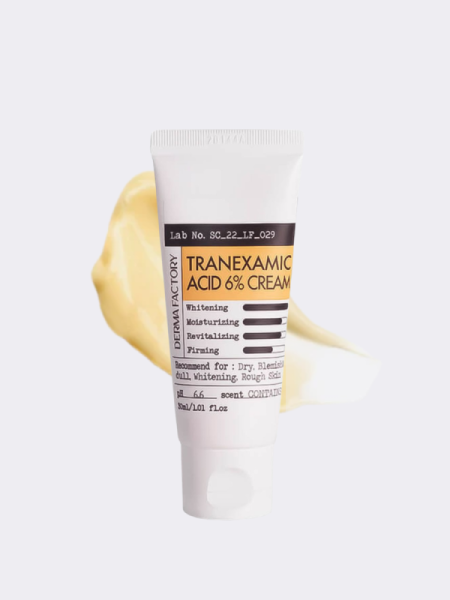 Осветляющий крем для лица с транексамовой кислотой Derma Factory Tranexamic Acid 6% Cream