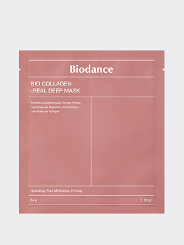 Глубокоувлажняющая гидрогелевая маска с коллагеном и ферментами Biodance  Bio-Collagen Real Deep Mask Глубокоувлажняющая гидрогелевая маска с коллагеном и ферментами Biodance  Bio-Collagen Real Deep Mask