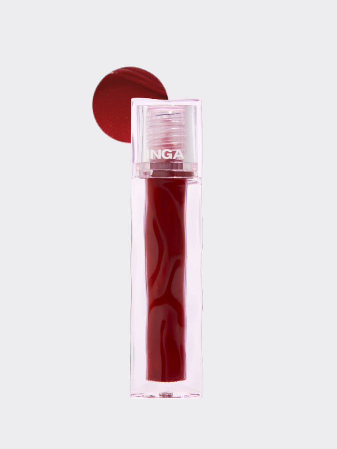 Матовый пигмент для губ INGA Blurring Velvet Matte Tint Flirting Red