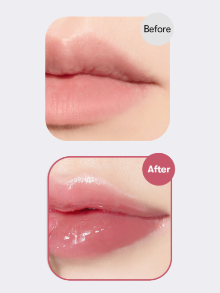 Оттеночный блеск для увеличения объёма губ со спикулами VT Reedle Shot Lip Plumper Usagi Pink