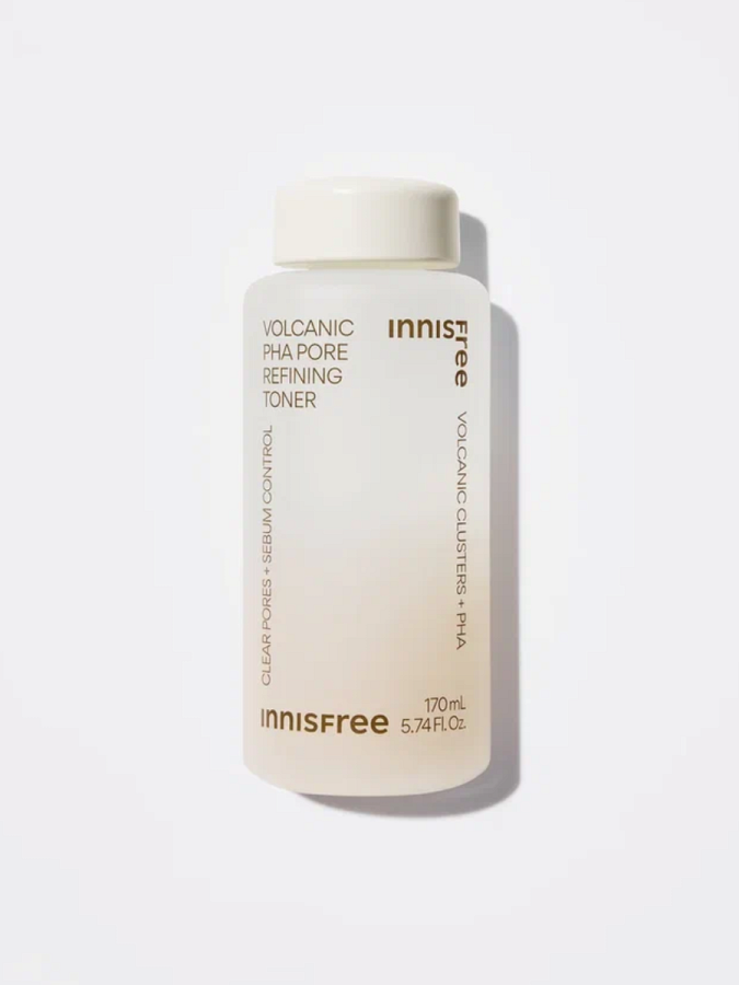 Себорегулирующий тонер для сужения пор с вулканическим пеплом innisfree Volcanic PHA Pore Refining Toner