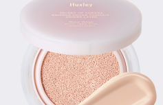 Тональный кушон с экстрактом опунции Huxley Secret Of Sahara Essence Cover Cushion ; Unseen Layer 01 Desert Peach SPF23 PA++