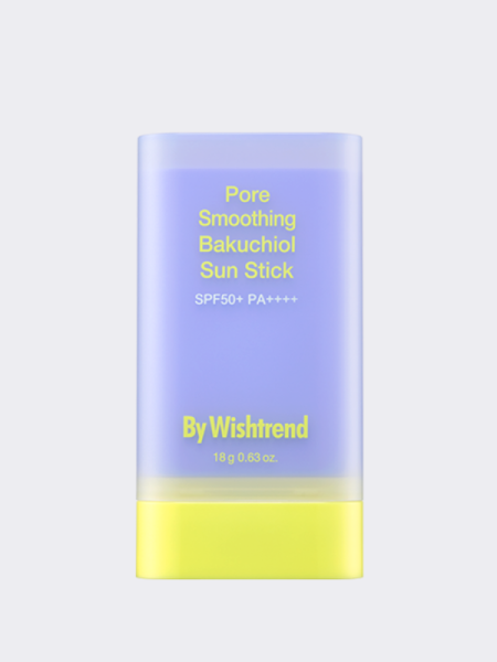 Разглаживающий солнцезащитный стик с бакучиолом By Wishtrend Pore Smoothing Bakuchiol Sun Stick SPF50+ PA++++ Разглаживающий солнцезащитный стик с бакучиолом By Wishtrend Pore Smoothing Bakuchiol Sun Stick SPF50+ PA++++