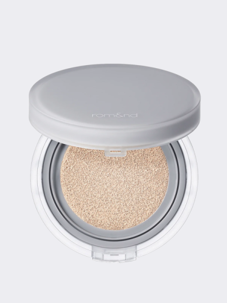 Тональный кушон с матовым финишем в светлом оттенке rom&nd Nu Zero Cushion 01 Porcelain 17 SPF24 PA++