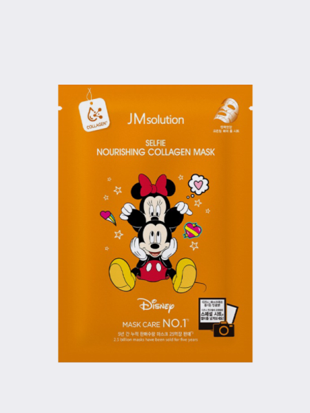 Питательная тканевая маска с коллагеном JMSolution Disney Collection Selfie Collagen Mask Питательная тканевая маска с коллагеном JMSolution Disney Collection Selfie Collagen Mask