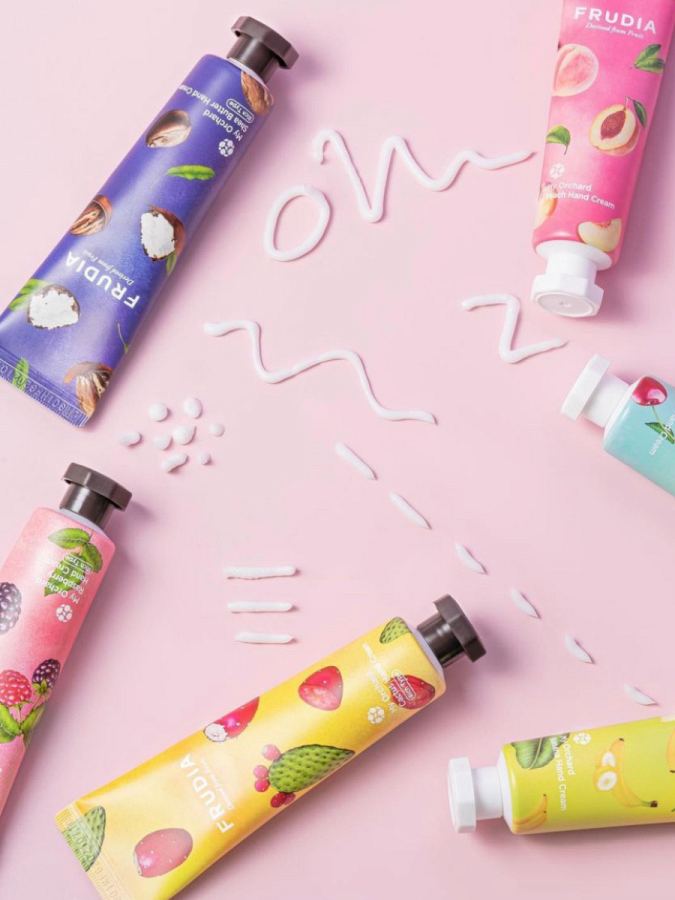 Крем для рук с малиной FRUDIA Squeeze Therapy Raspberry Hand Cream