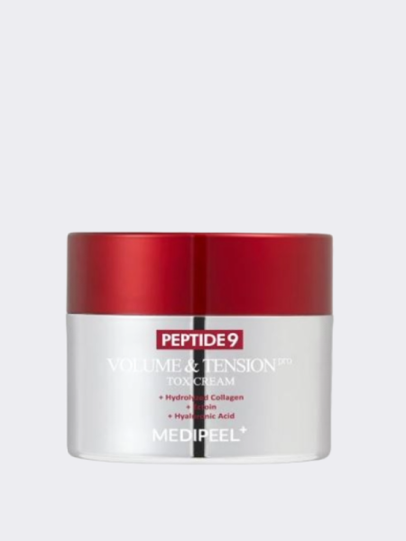 Обновлённый интенсивный разглаживающий лифтинг-крем с пептидами MEDI-PEEL Peptide 9 Volume and Tension Tox Cream Pro Обновлённый интенсивный разглаживающий лифтинг-крем с пептидами MEDI-PEEL Peptide 9 Volume and Tension Tox Cream Pro