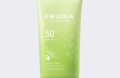 Солнцезащитный крем-гель с зеленым виноградом Себум контроль SPF50+PA++++ FRUDIA Green Grape Sebum Control Cooling Sun Gel