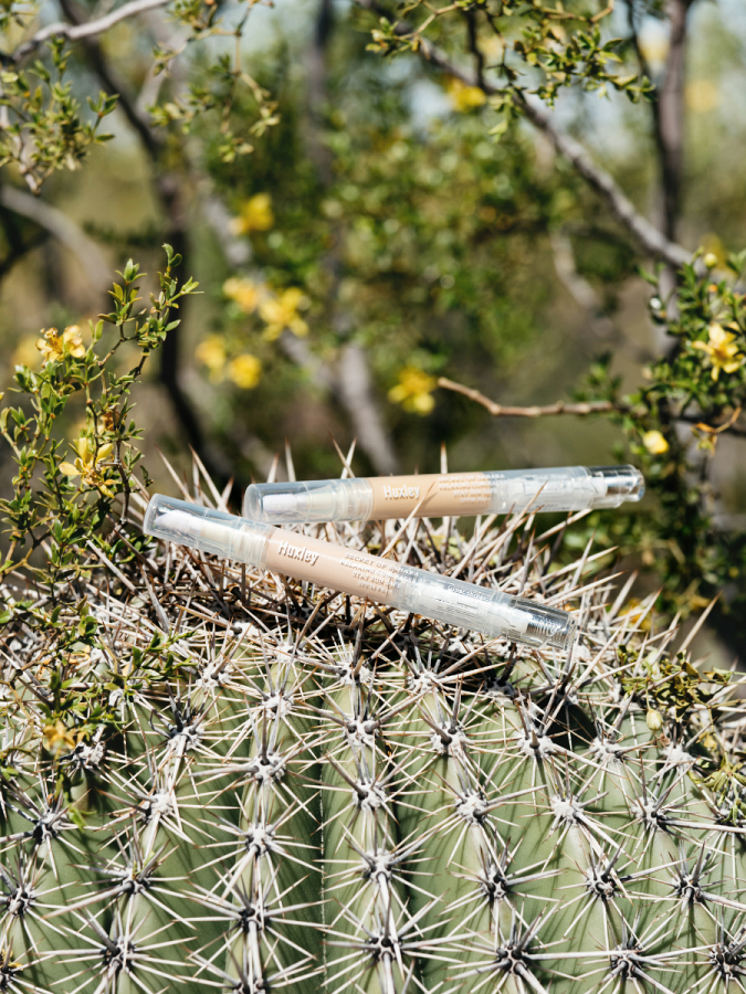 Увлажняющий корректор с экстрактом опунции Huxley Relaxing Concealer Stay Sun Safe SPF30PA++ 02 Desert Sand