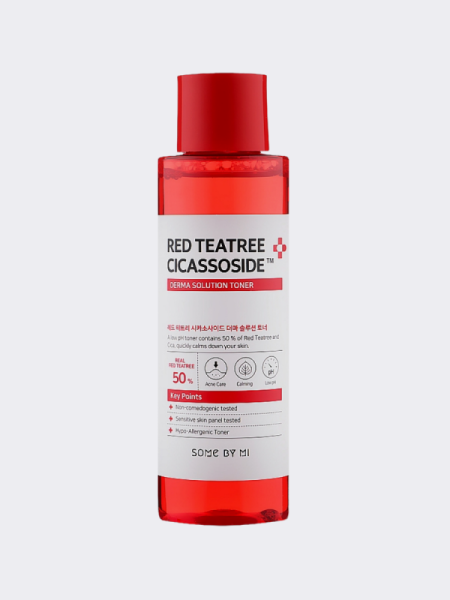 Тонер с экстрактом красного чайного дерева Some By Mi Red Tea tree Cicassoside Derma Solution Toner Тонер с экстрактом красного чайного дерева Some By Mi Red Tea tree Cicassoside Derma Solution Toner