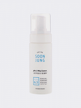 Мягкая пенка-мусс для умывания ETUDE HOUSE Soon Jung 6.5 Whip Cleanser