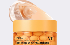 Антиоксидантный капсульный крем с витамином С и астаксантином VT Vitamin C Astaxanthin Capsule Cream