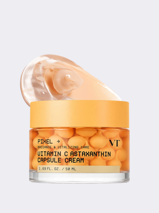 Антиоксидантный капсульный крем с витамином С и астаксантином VT Vitamin C Astaxanthin Capsule Cream