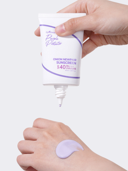 Солнцезащитный крем с экстрактом красного лука IsNtree Onion Newpair Sunscreen SPF40+ PA+++ Солнцезащитный крем с экстрактом красного лука IsNtree Onion Newpair Sunscreen SPF40+ PA+++