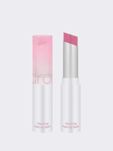 Оттеночный бальзам для губ в оттенке лепестков пиона rom&nd Glasting Melting Balm 09 Peonies