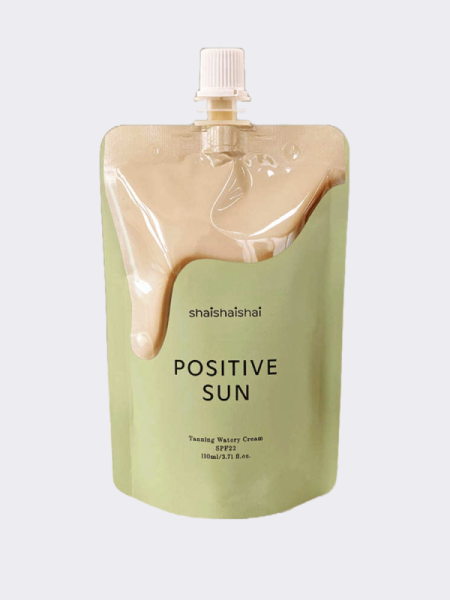 Антиоксидантный солнцезащитный лосьон для лица и тела TRAVEL ShaiShaiShai Positive Sun Tanning Watery Cream SPF22 Антиоксидантный солнцезащитный лосьон для лица и тела TRAVEL ShaiShaiShai Positive Sun Tanning Watery Cream SPF22