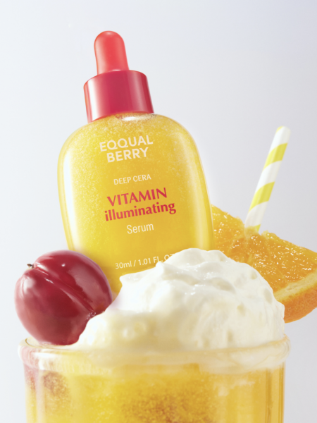 Осветляющая капсульная сыворотка с экстрактом ацеролы и ниацинамидом EQQUALBERRY Vitamin illuminating Serum
