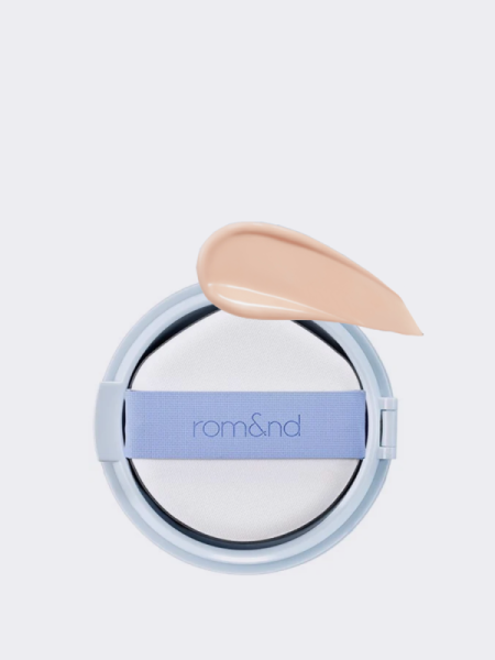 Рефил для кушона с влажным финишем в светло-бежевом оттенке rom&nd Bare Water Cushion 02 Pure 21 SPF38 PA++++ REFILL