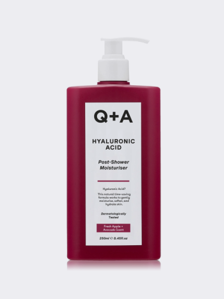Увлажняющий крем для тела с гиалуроновой кислотой Q+A Hyaluronic Acid Post Shower Moisturiser Увлажняющий крем для тела с гиалуроновой кислотой Q+A Hyaluronic Acid Post Shower Moisturiser