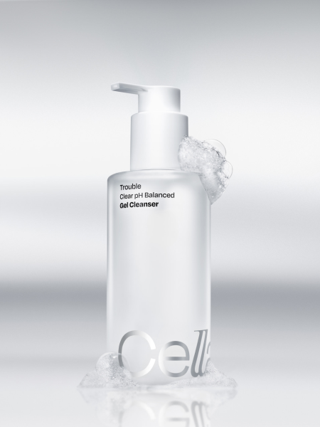 Очищающий гель для сужения пор с кислотами Celladix Trouble Clear pH Balanced Gel Cleanser