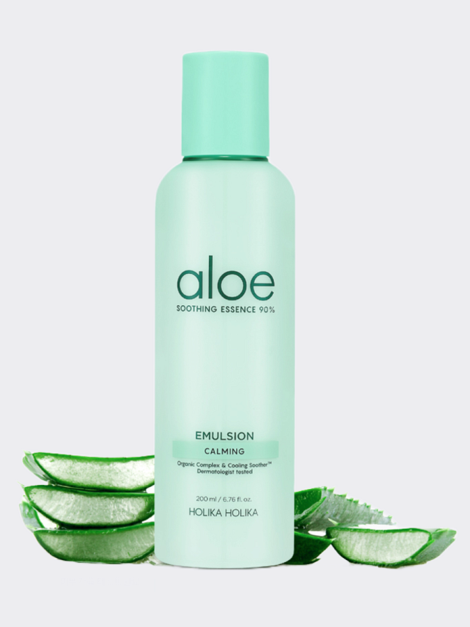 Смягчающая эмульсия с экстрактом алоэ вера Holika Holika Aloe Soothing Essence 98% Emulsion