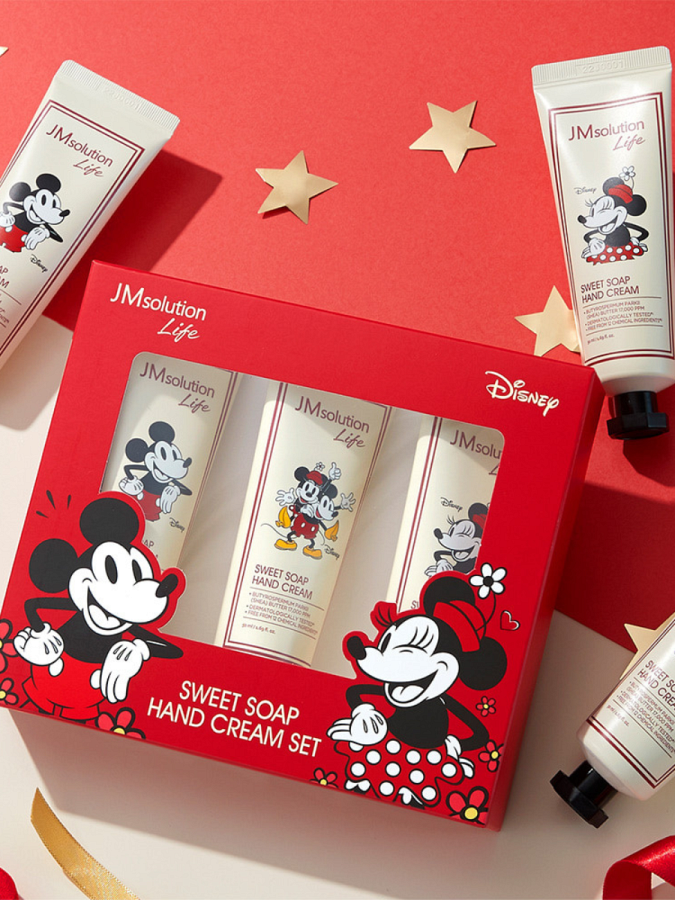 Подарочный набор кремов для рук со сладким ароматом JMSolution Life Disney Sweet Soap Hand Cream Set