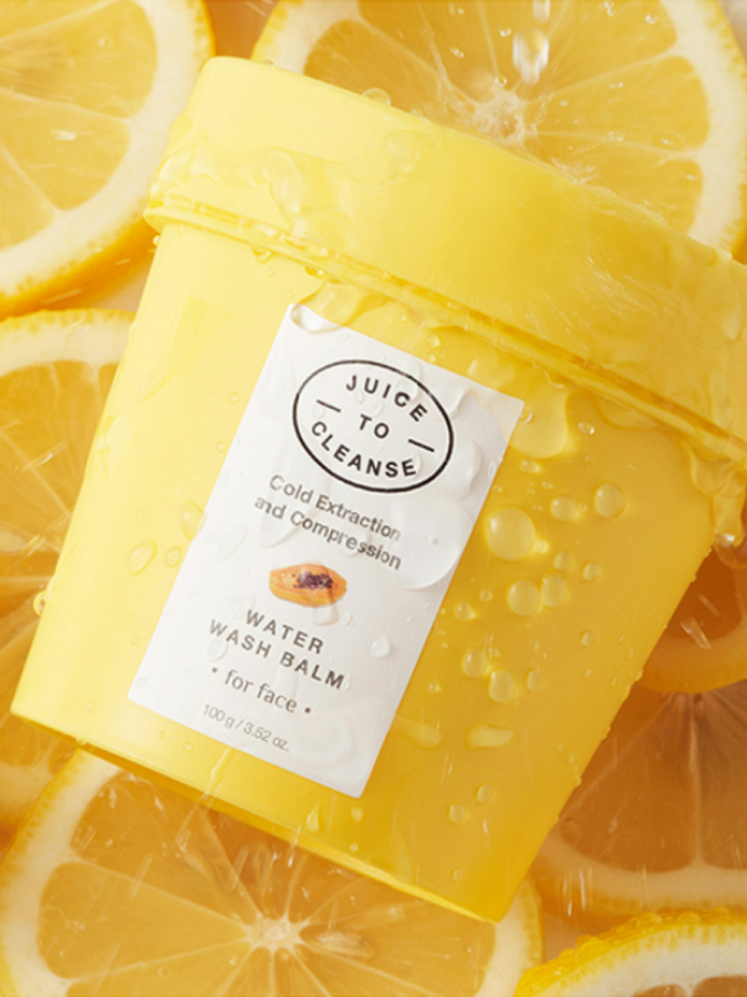Очищающий гидрофильный бальзам-пенка с фруктовыми экстрактами Juice To Cleanse Water Wash Balm