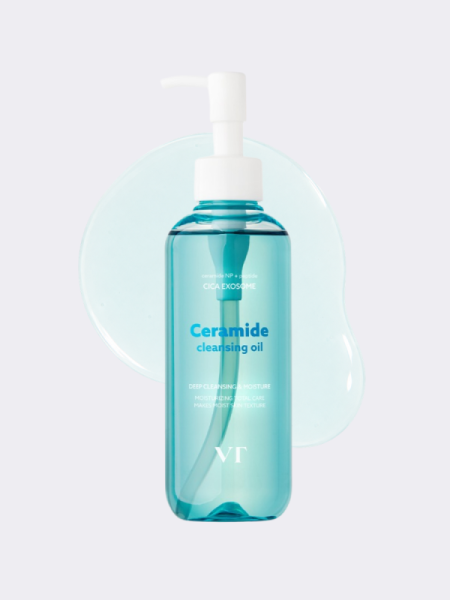 Мягкое гидрофильное масло с керамидами VT Ceramide Aqua Cleansing Oil