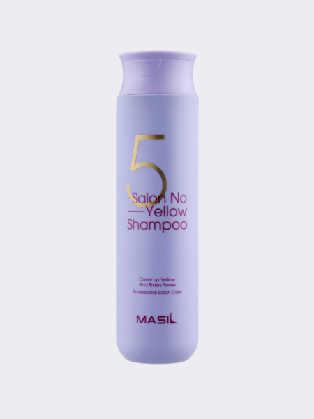 Оттеночный шампунь для осветленных волос Masil 5 Salon No Yellow Shampoo Оттеночный шампунь для осветленных волос Masil 5 Salon No Yellow Shampoo