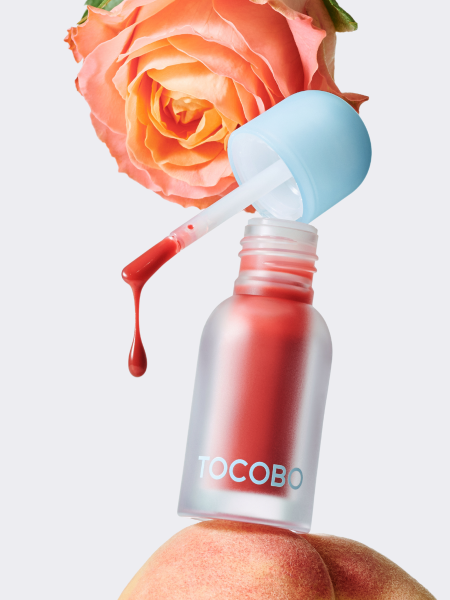 Оттеночное масло-плампер для губ TOCOBO Juicy Berry Plumping Lip Oil 05 Rosy Girl