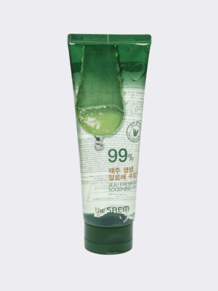 Гель с алоэ универсальный увлажняющий The Saem Jeju Fresh Aloe Soothing Gel