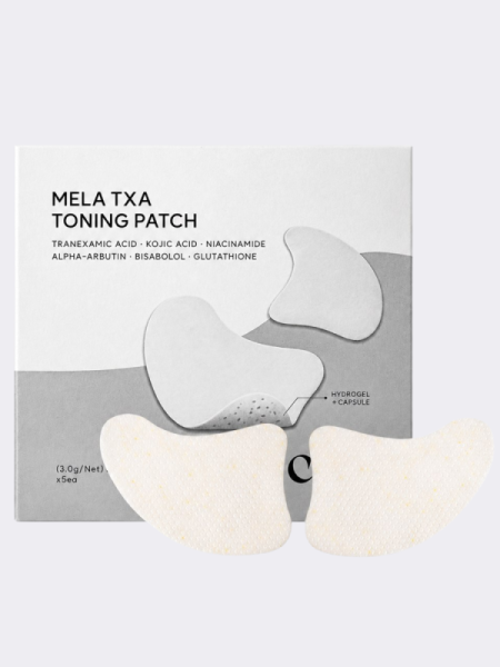 Набор осветляющих патчей для лица с транексамовой кислотой Arocell Mela TXA Toning Patch