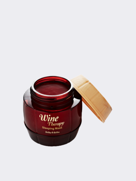 Подтягивающая ночная винная маска-желе с красным вином Holika Holika Wine Therapy Sleeping Mask Red Wine