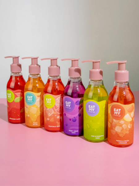 Гель для душа с ароматом клубничного слаша Eat My Shower Gel Strawberry Slush