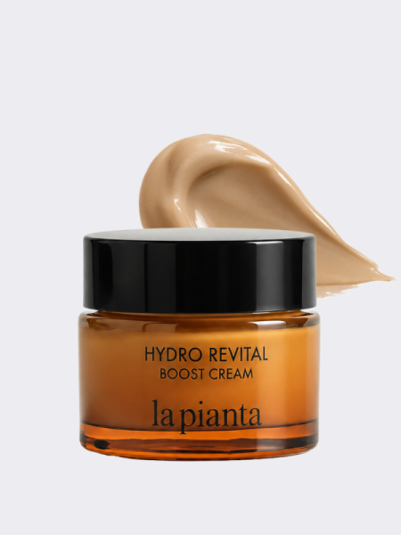 Разглаживающий крем для лица с пептидами и ПДРН la pianta Hydro Revital Boost Cream